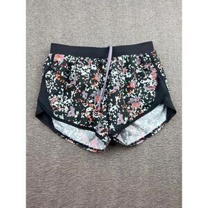 Under Armour Fly By 2.0 Women's S Printed Running Shorts Lined Black Multi‎